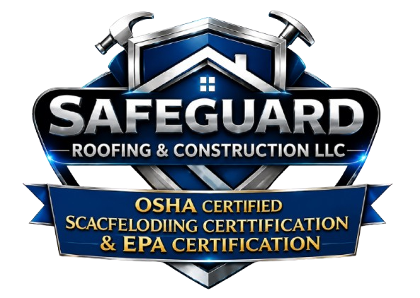 Professional roofing work
