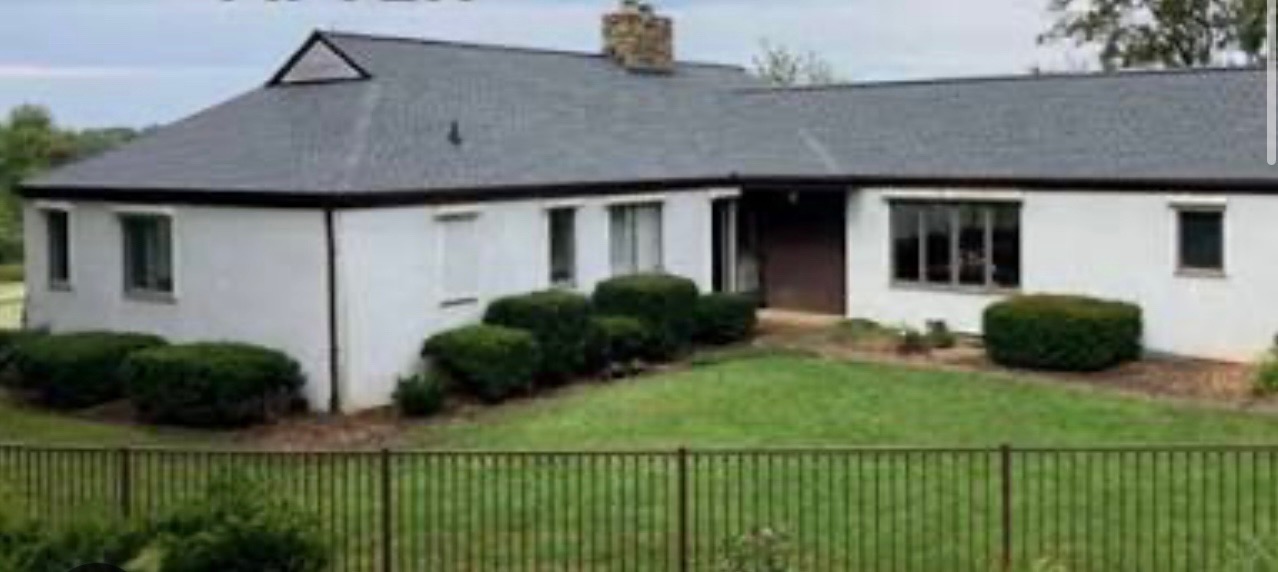 Ranch house - after new shingle roof